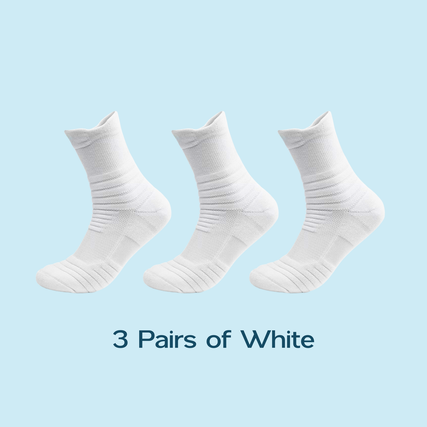 GripMax Sport Socks Long 3 Pairs