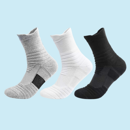 GripMax Sport Socks Long 3 Pairs